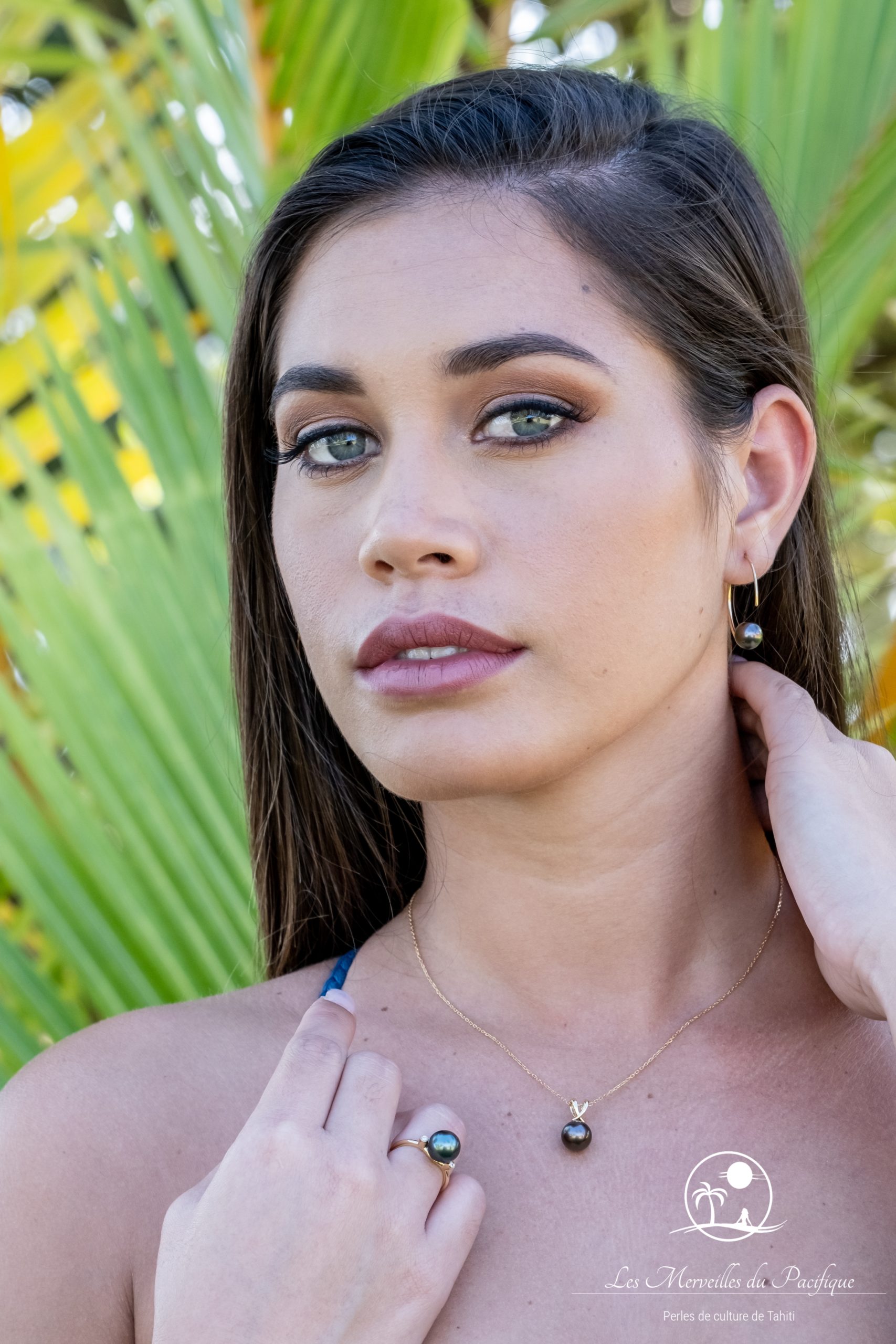 Bague en or jaune | Diamants et Perle de Tahiti – Image 5
