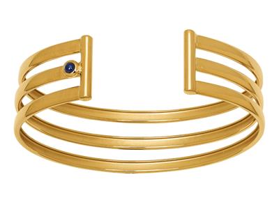 bracelet jonc non-ouvrant en or