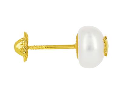 boucles d'oreilles perle pour enfants