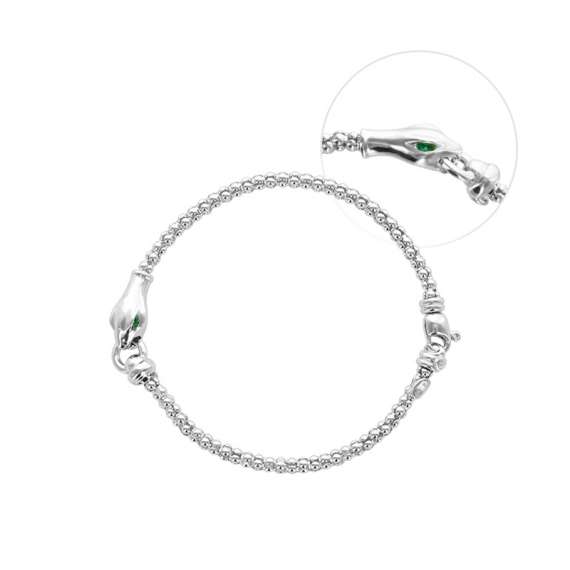 Bracelet en argent rhodié 925 - France