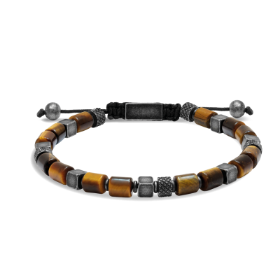 bracelet vintage Nirvana œil de tigre